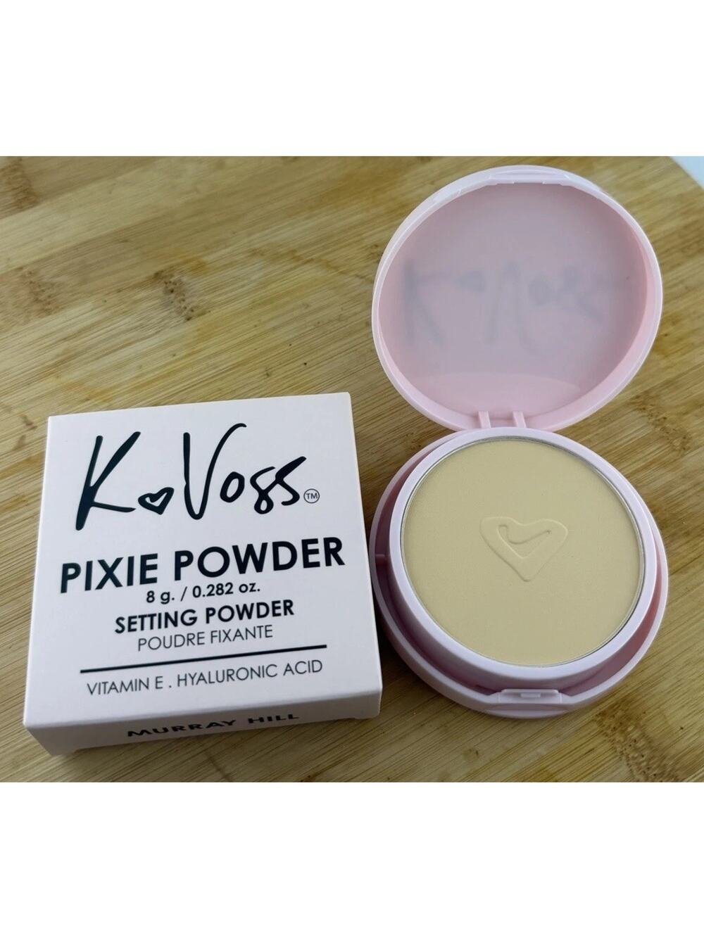 KVOSS NYC Pixi Powder Setting Powder – Banana yellow (Murray Hill) 0.282 oz NIB